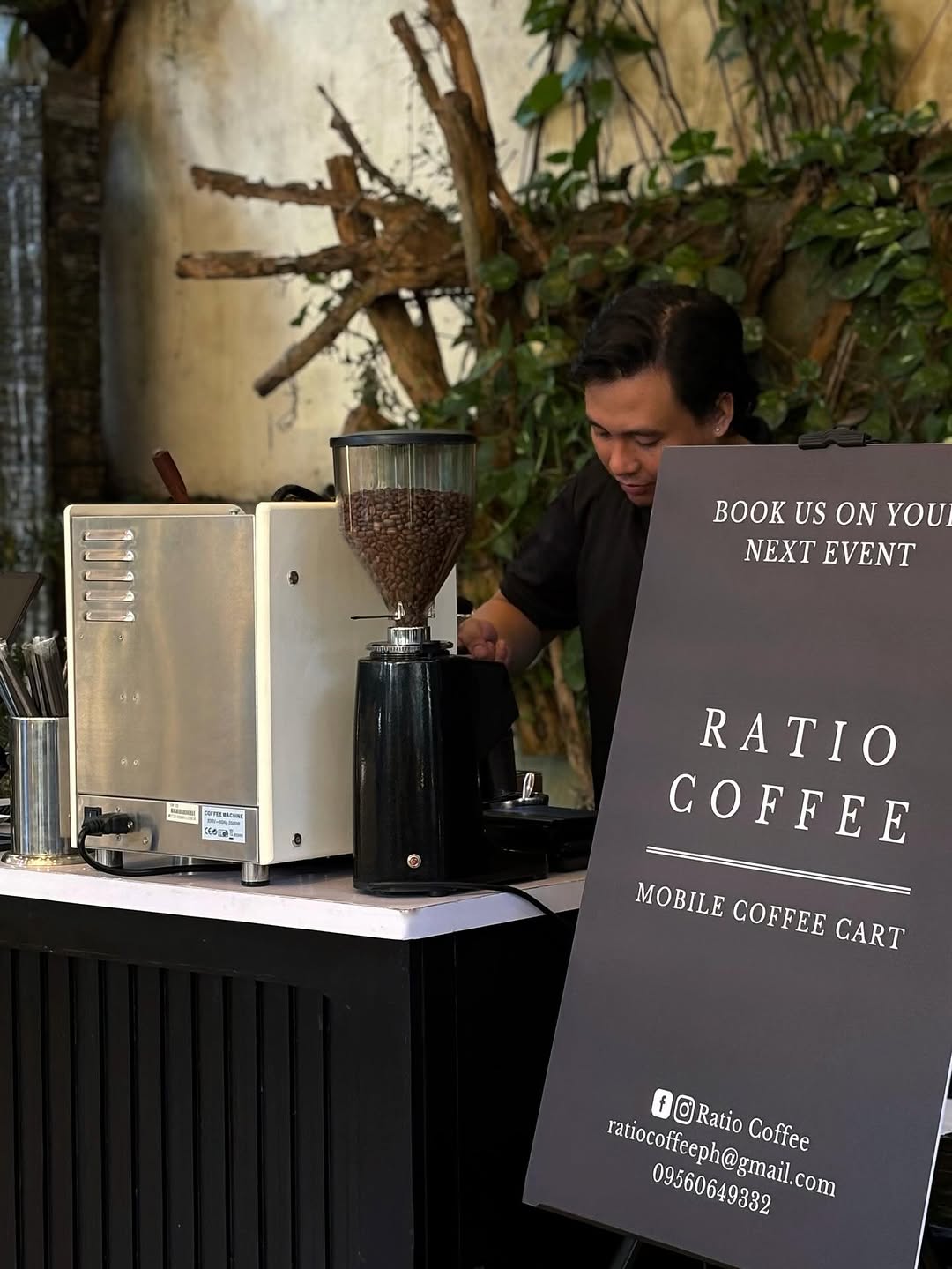 Coffee service at celebration event